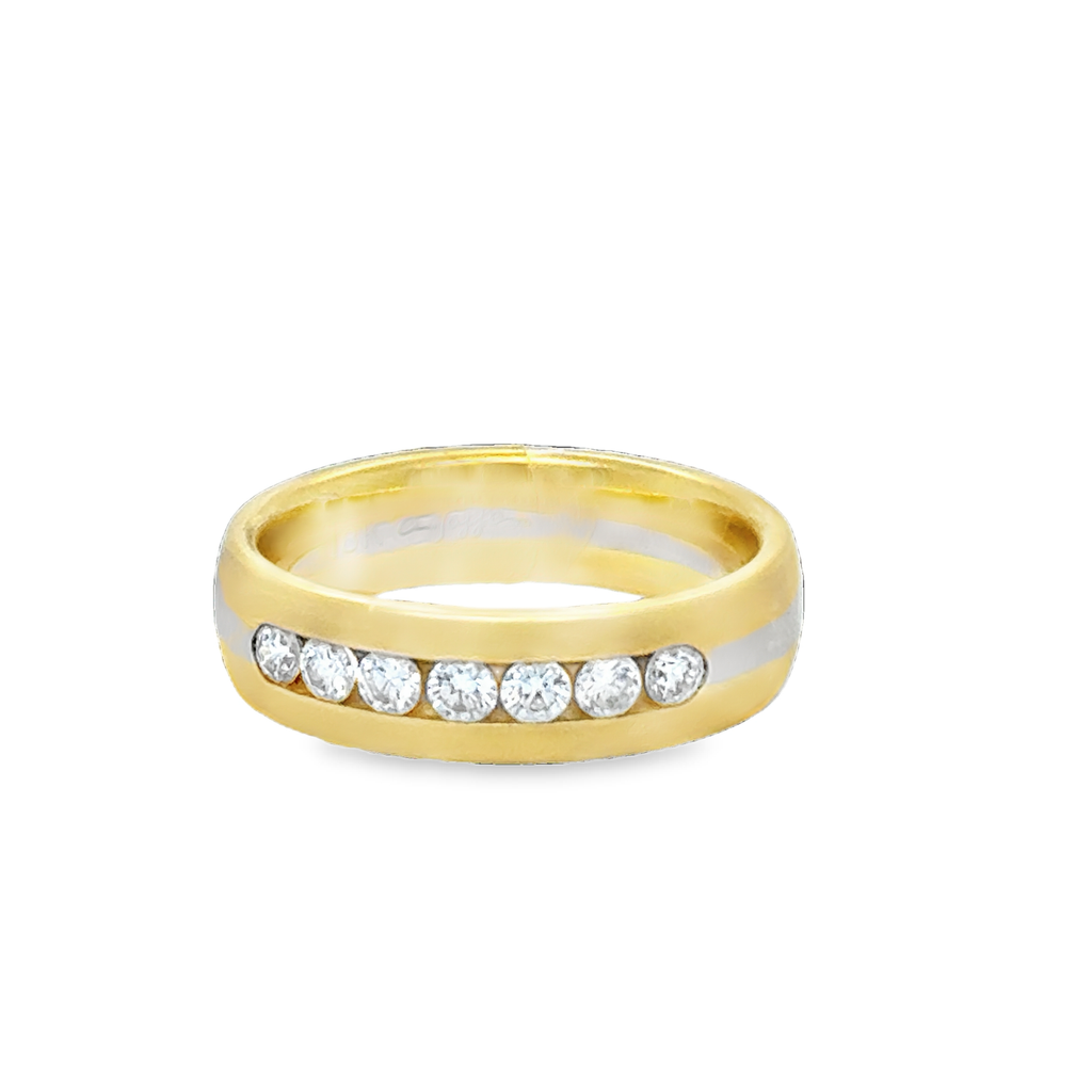 Diamond Wedding Bands - Men'