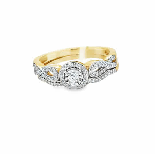 Diamond Wedding Set