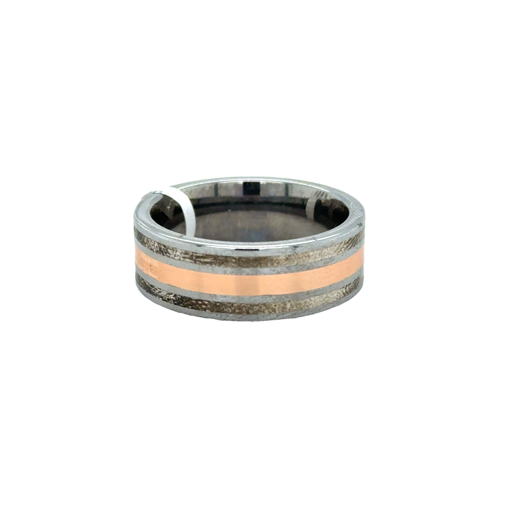 Precious Metal (No Stones) Wedding Bands - Men'