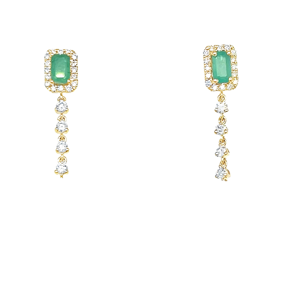 Colored Stone Earring