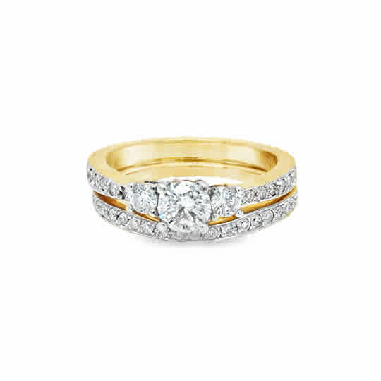 Diamond Wedding Set
