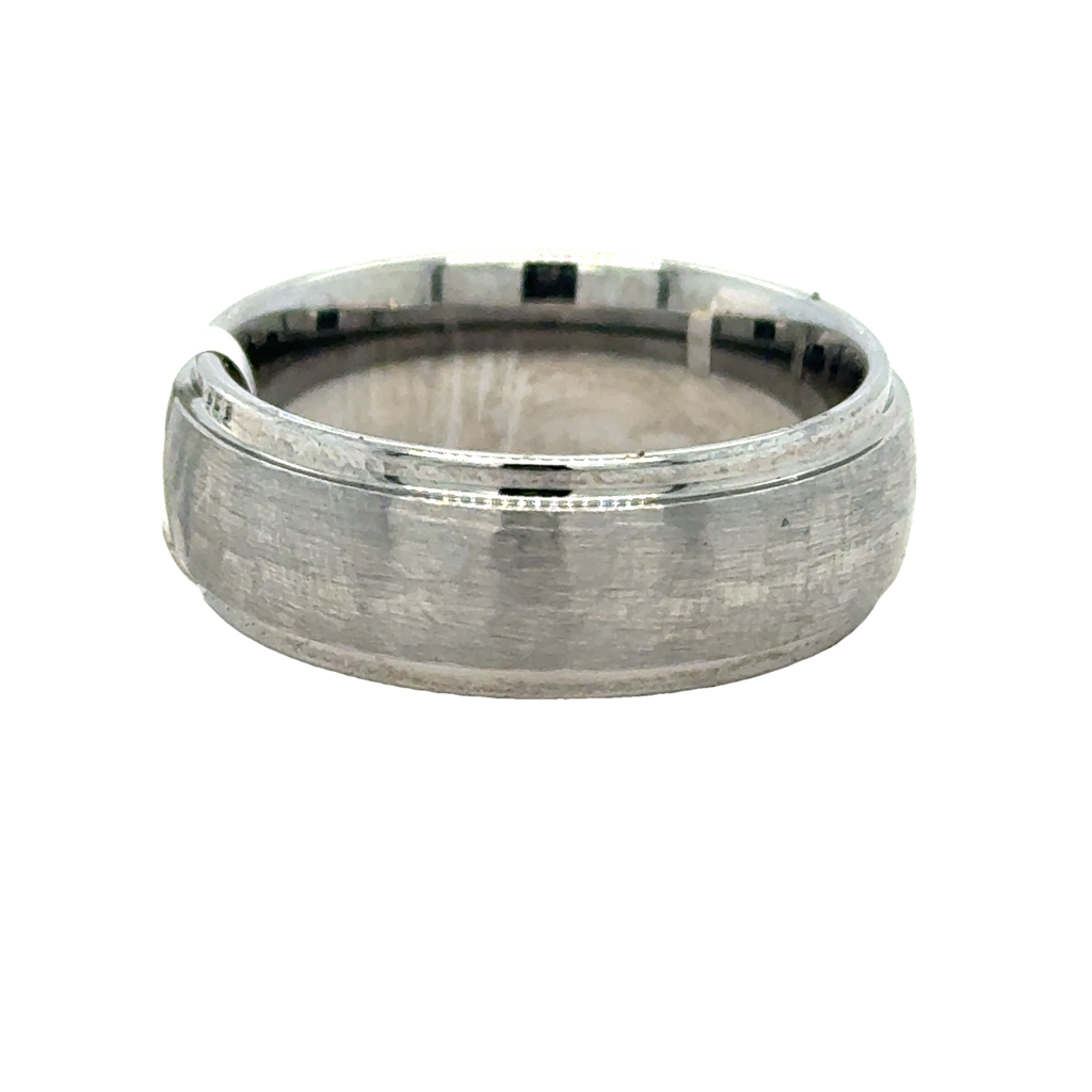 Precious Metal (No Stones) Wedding Bands - Men'