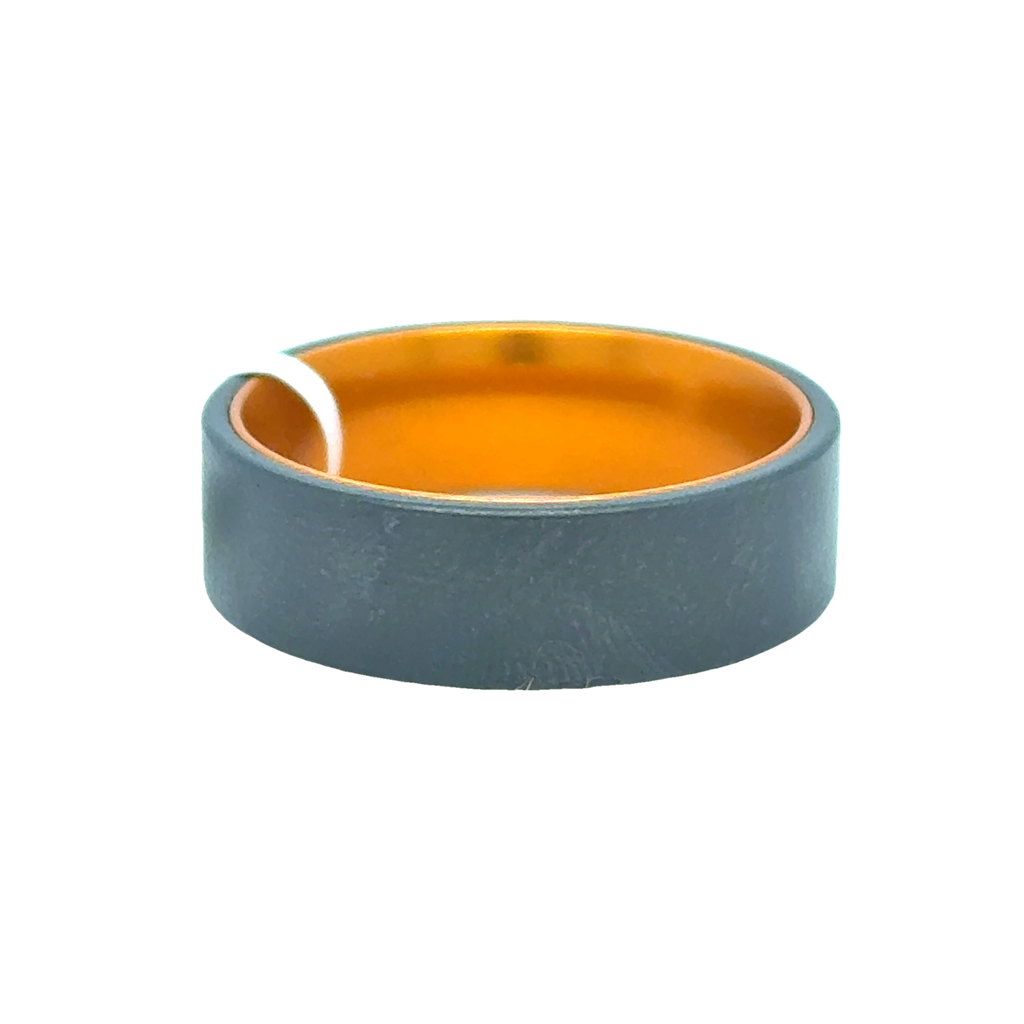 Precious Metal (No Stones) Wedding Bands - Men'