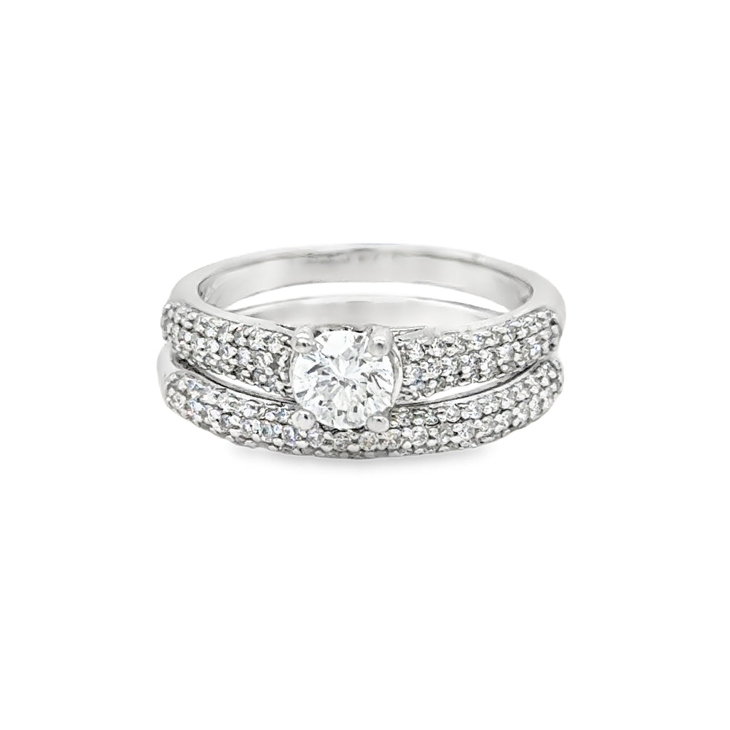 Diamond Wedding Set
