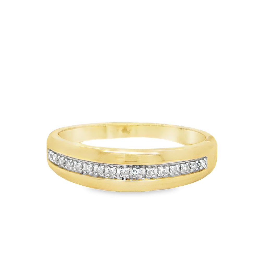 Diamond Wedding Bands - Men'