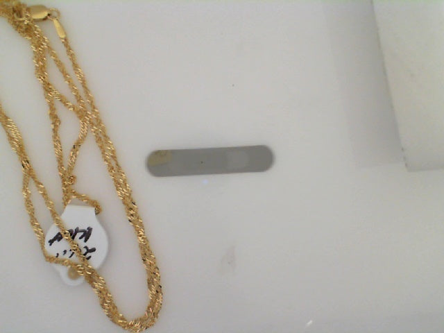 Precious Metal (No Stones) Chain