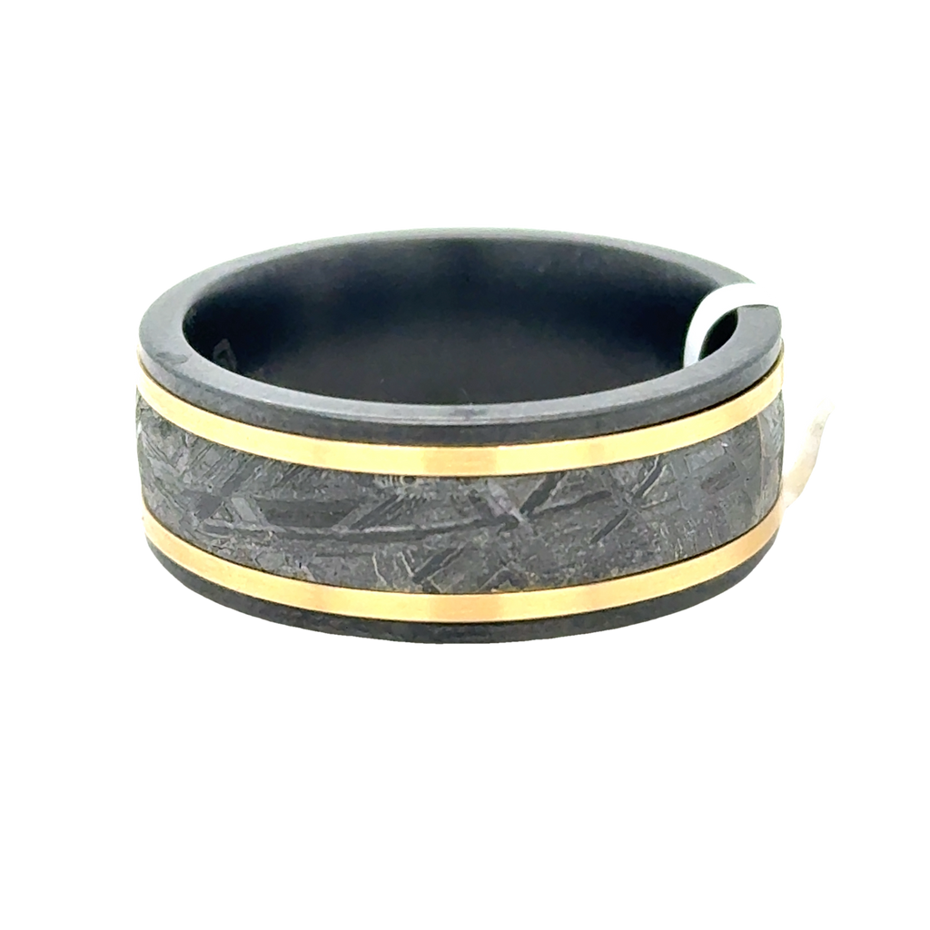 Precious Metal (No Stones) Wedding Bands - Men'