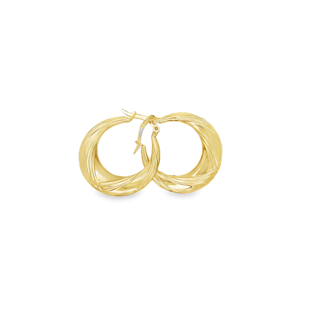 Precious Metal (No Stones) Earring