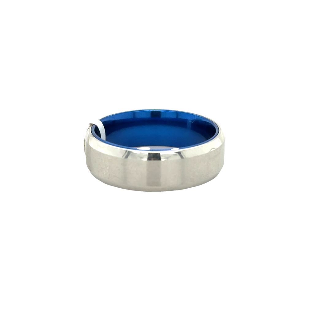 Precious Metal (No Stones) Wedding Bands - Men'