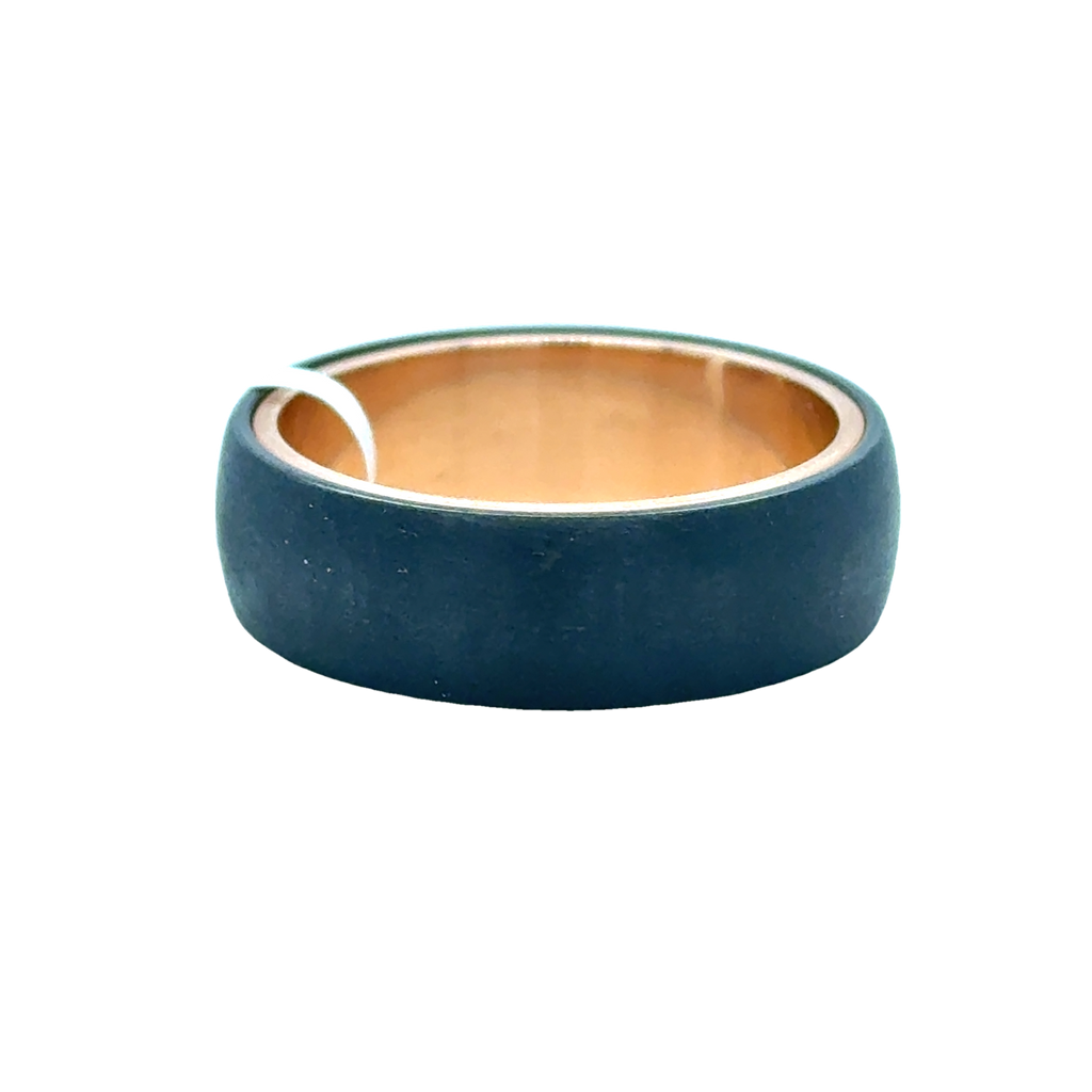 Precious Metal (No Stones) Wedding Bands - Men'