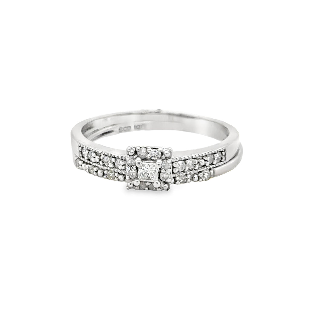 Diamond Wedding Set