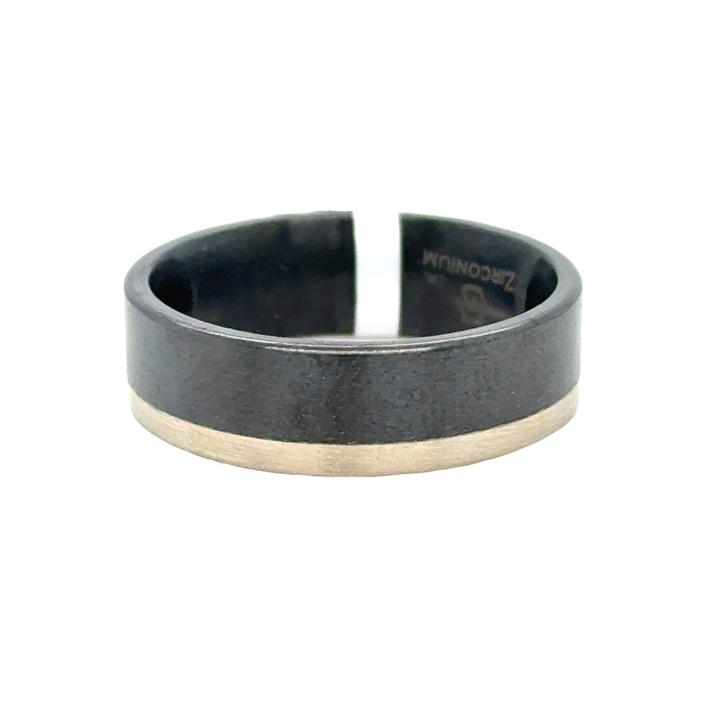 Precious Metal (No Stones) Wedding Bands - Men'