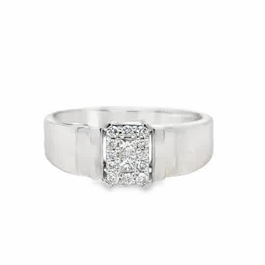 Diamond Wedding Bands - Men'
