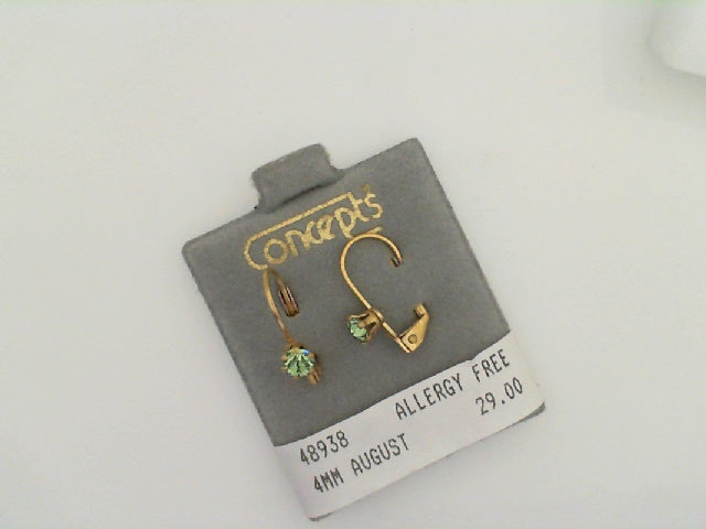 Colored Stone Earring