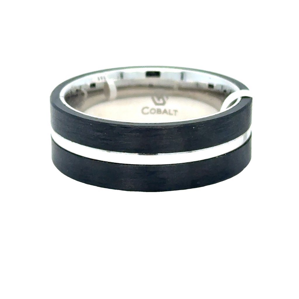 Precious Metal (No Stones) Wedding Bands - Men'