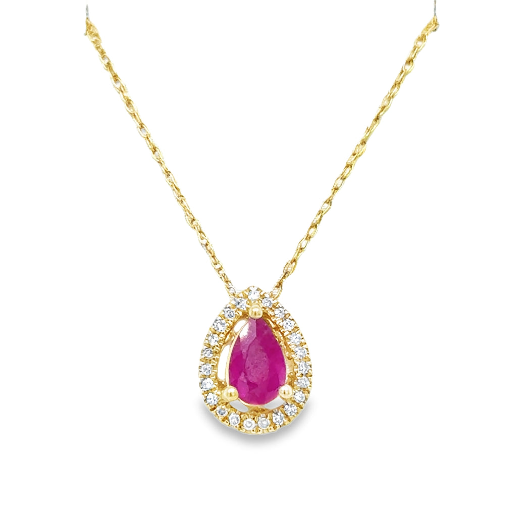 Colored Stone Pendant