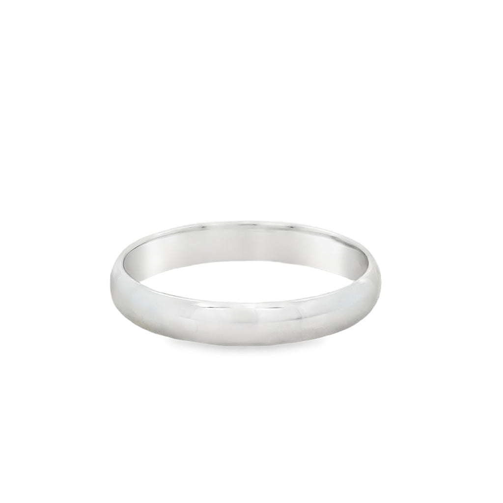 Precious Metal (No Stones) Wedding Bands - Men'
