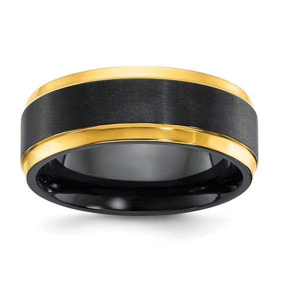 Precious Metal (No Stones) Wedding Bands - Men'