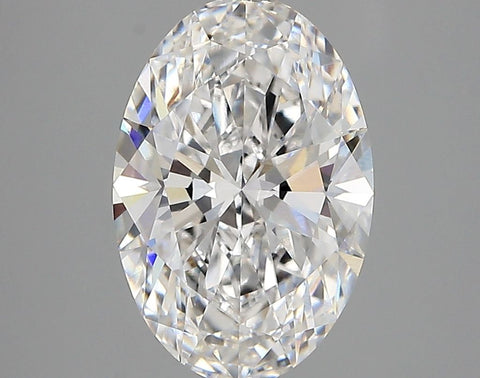 2.82 Carat D-VVS2 Oval Lab Diamond