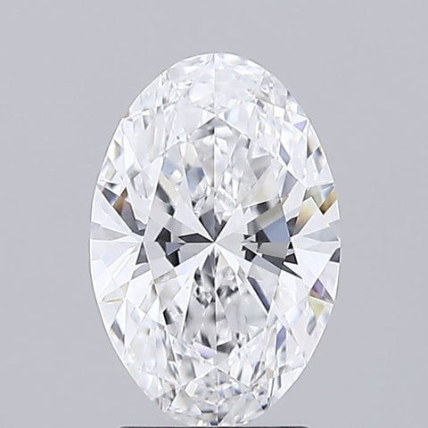 2.20 Carat D-VVS2 Oval Lab Diamond