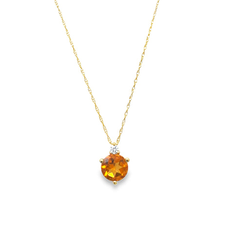 Colored Stone Pendant