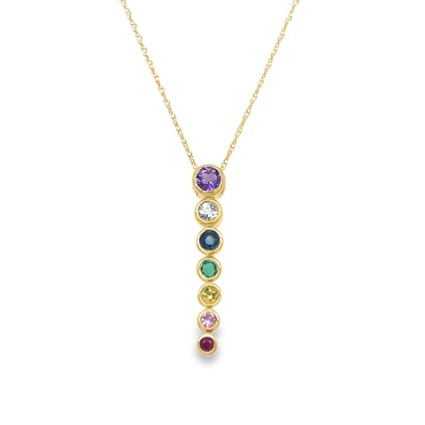 Colored Stone Pendant