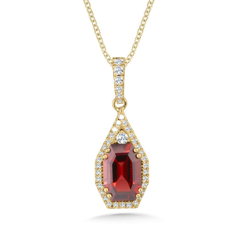Colored Stone Pendant