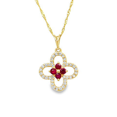Colored Stone Pendant