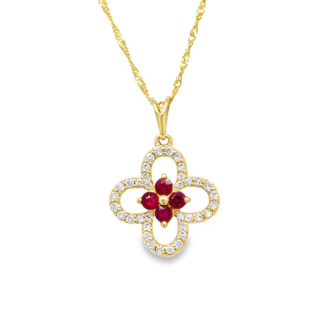 Colored Stone Pendant