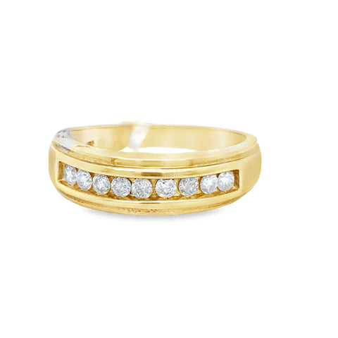 Diamond Wedding Bands - Men'