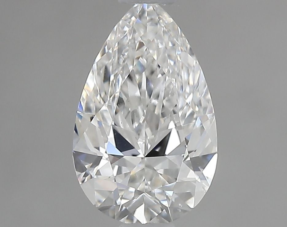 0.80 Carat G-SI1 Pear Cut Diamond