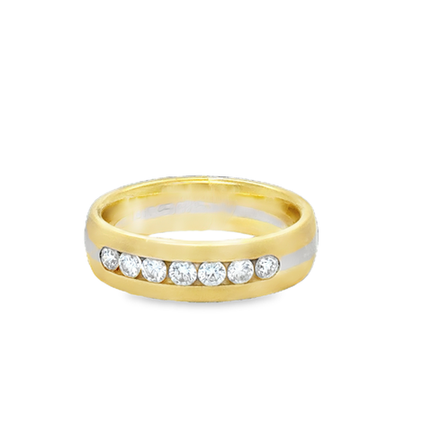 Diamond Wedding Bands - Men'
