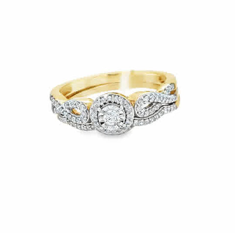 Diamond Wedding Set