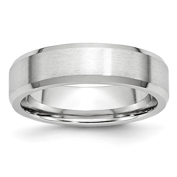 Precious Metal (No Stones) Wedding Bands  -  Men'