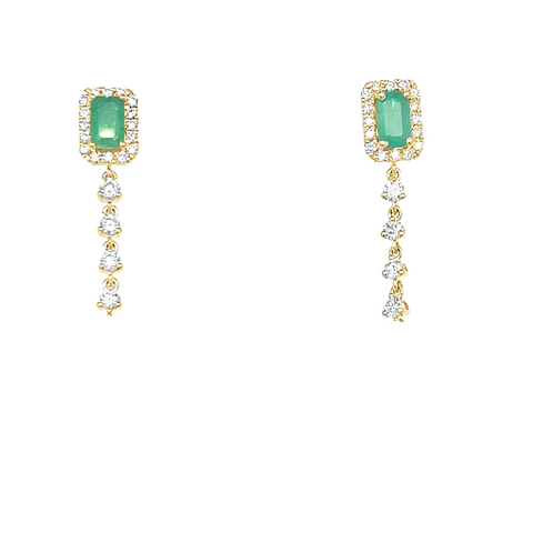 Colored Stone Earring