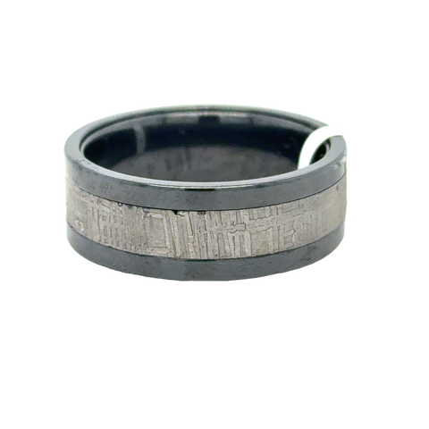 Precious Metal (No Stones) Wedding Bands  -  Men'
