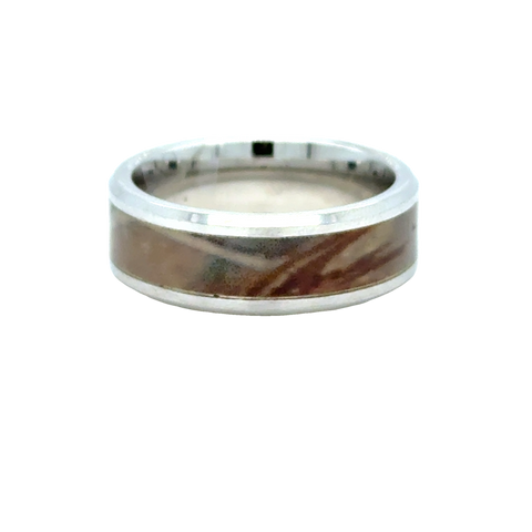 Precious Metal (No Stones) Wedding Bands  -  Men'
