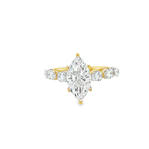 Lab Engagement Ring