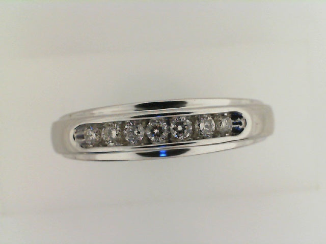 Diamond Wedding Bands - Men'