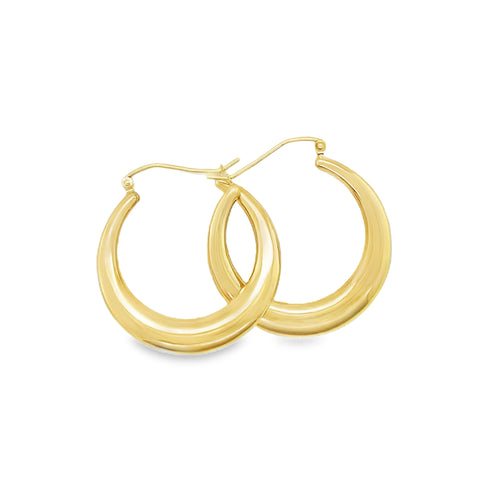 Precious Metal (No Stones) Earring