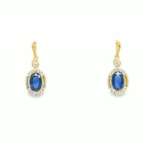 Colored Stone Earring
