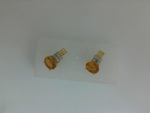 Colored Stone Earring