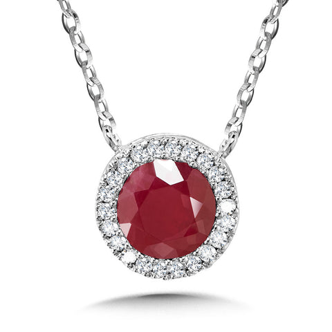 Colored Stone Pendant