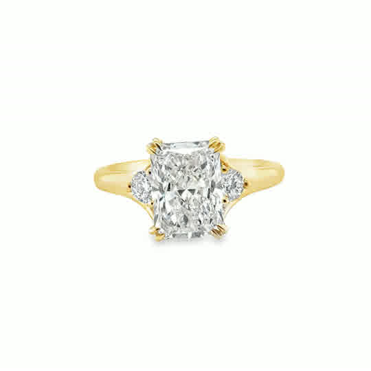 Lab Engagement Ring