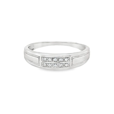 Diamond Wedding Bands - Men'