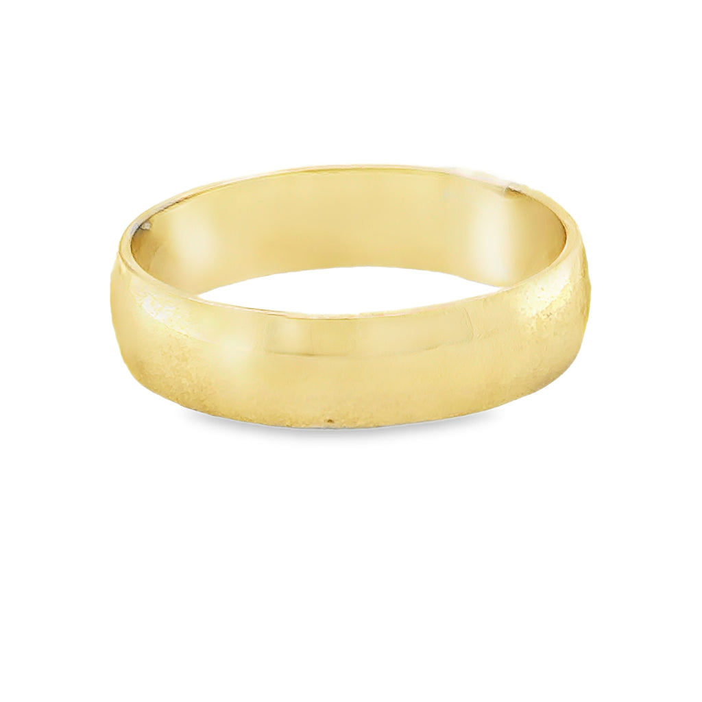 Precious Metal (No Stones) Wedding Bands  -  Men'