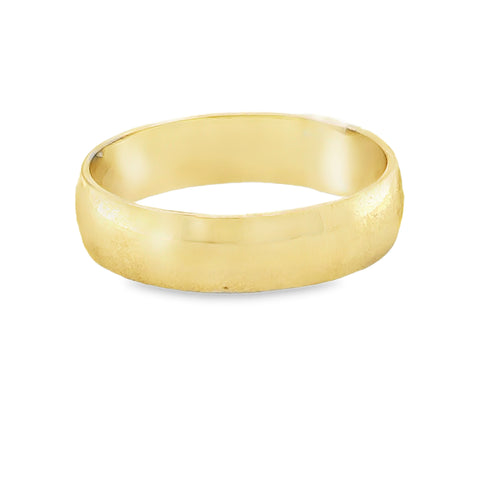 Precious Metal (No Stones) Wedding Bands  -  Men'