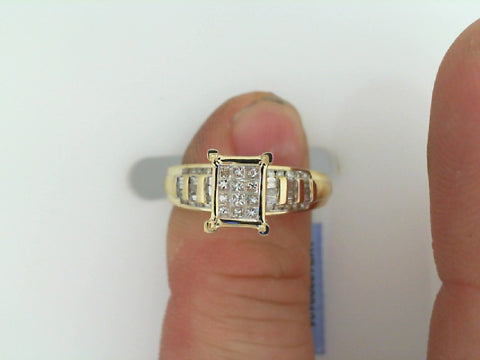 Diamond Wedding Bands  -  Women'