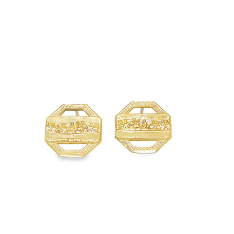 Precious Metal (No Stones) Earring