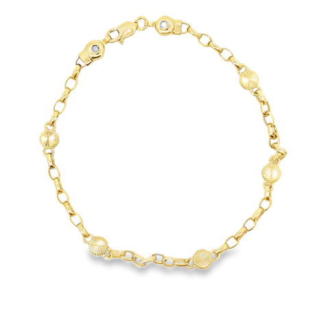Precious Metal (No Stones) Bracelet